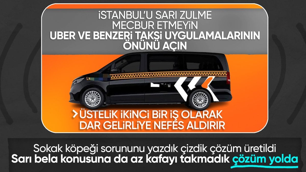 Uygulama Tabanlı Taksi Taşımacılığı Sistemi ile taksi sorunu çözülecek