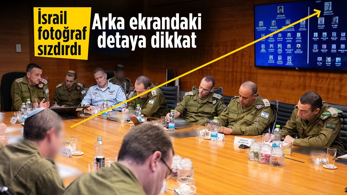 İsrail toplantısında kafaları karıştıran fotoğraf: Hamas lideri Sinvar’ın akıbeti belirsiz