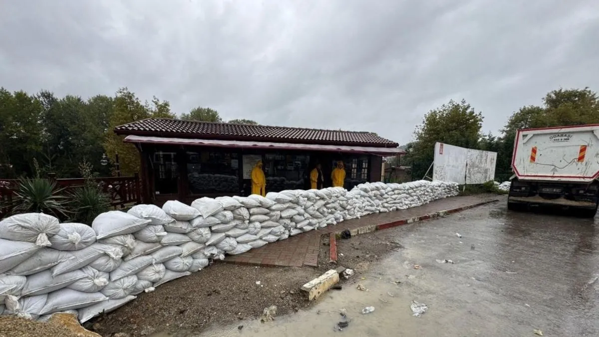 Bartın’da yağmur alarmı