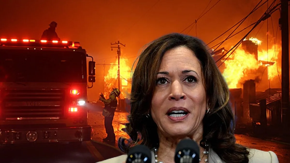 Amerika’dan ölüm haberleri geldi! California’da yanıyor: Kamala Harris’in evi için tahliye emri!