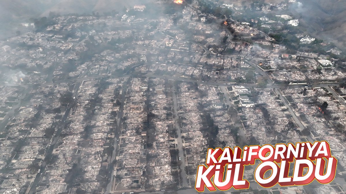 Los Angeles’ta yangın nedeniyle yaklaşık 33 bin kişi tahliye ediliyor