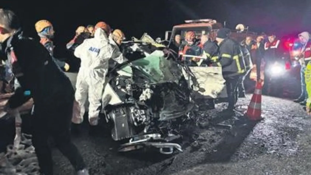 Niğde’de feci kaza: 2 ölü