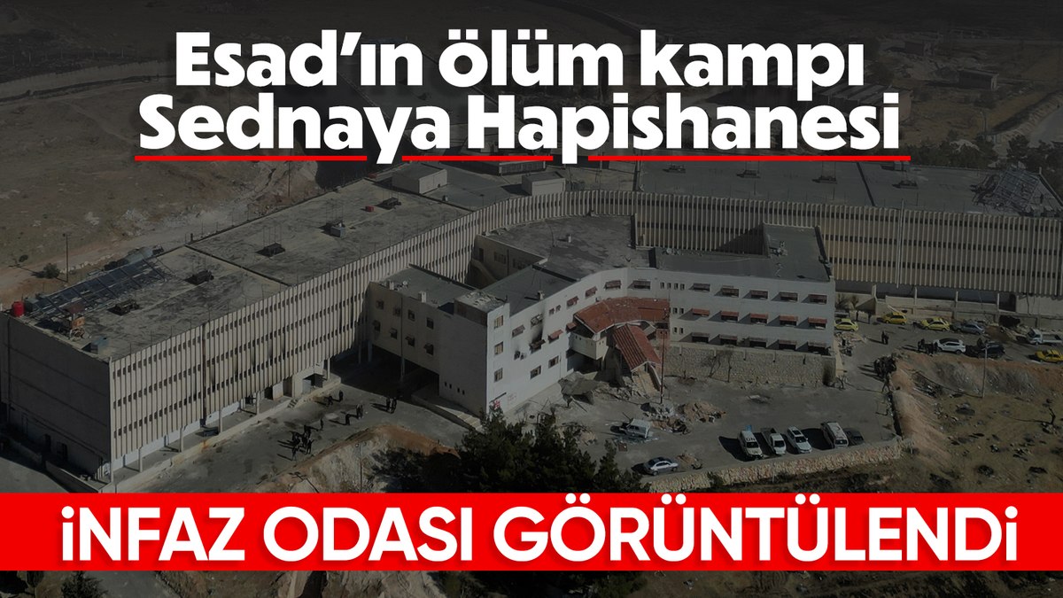 Sednaya Hapishanesi’ndeki infaz odası görüntülendi