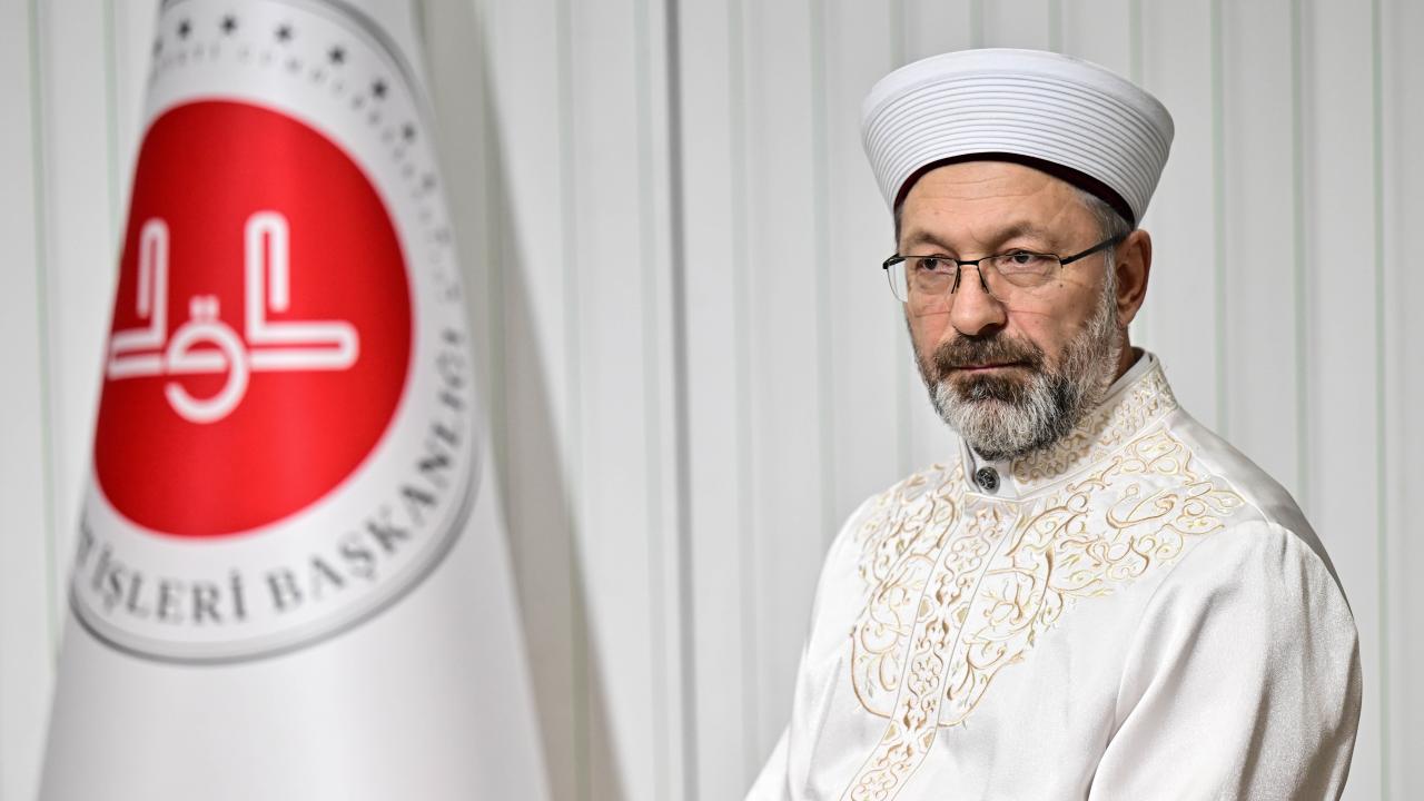 Diyanet İşleri Başkanı Erbaş’tan, 6 Şubat depremlerine ilişkin açıklama
