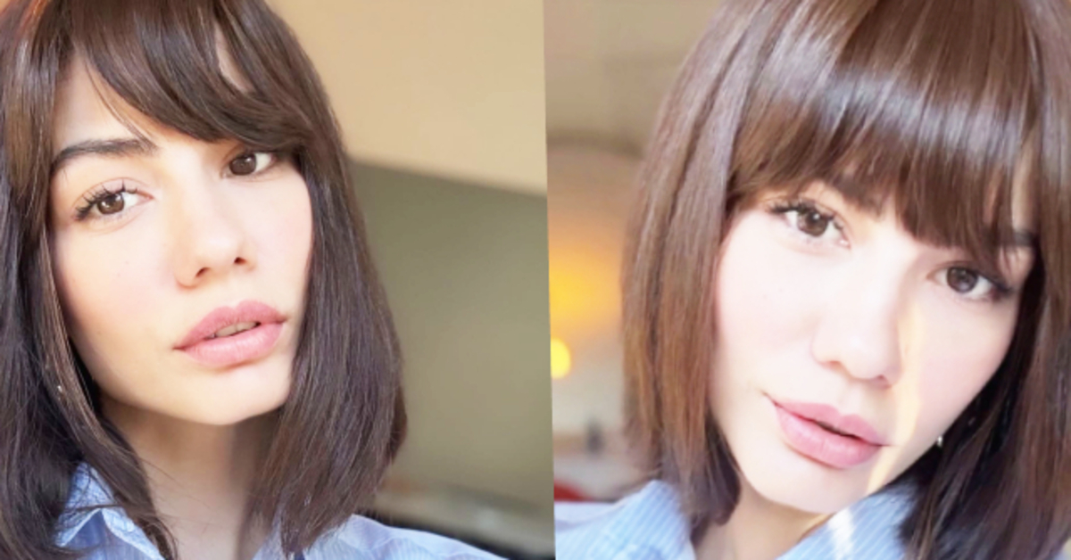 Demet Özdemir’in, yeni imaj denemesi