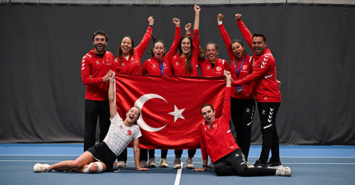 A Milli Kadın Tenis Takımı, Litvanya’da tarih yazdı