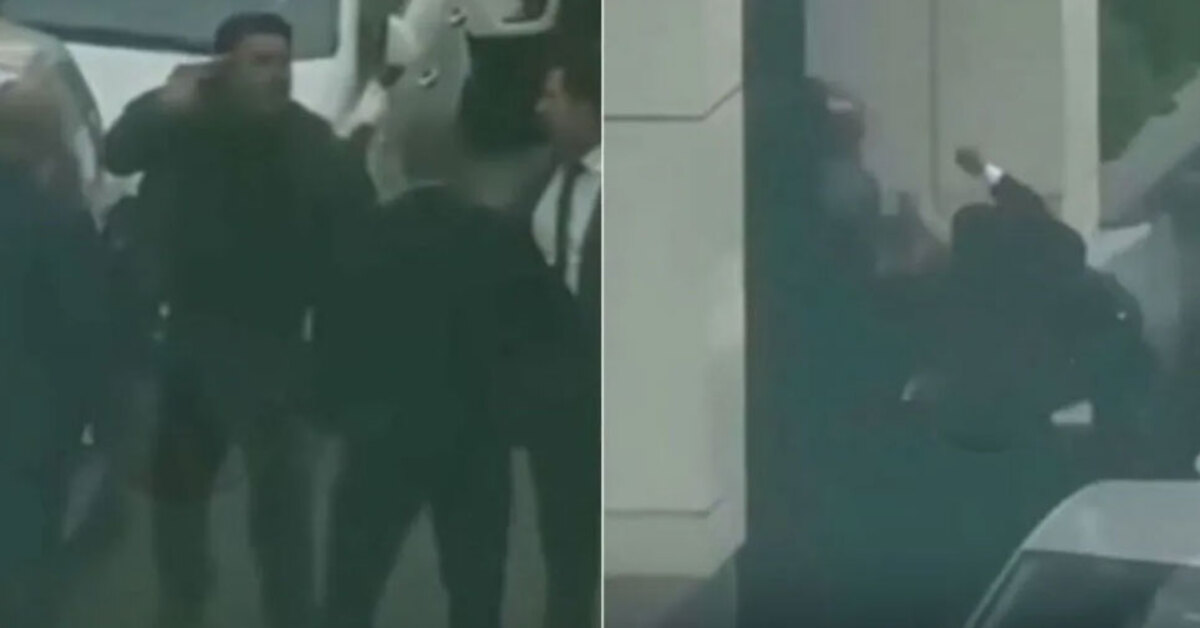 Holding önündeki cinayete 6 gözaltı! Tazminat dayağıyla ölüm!